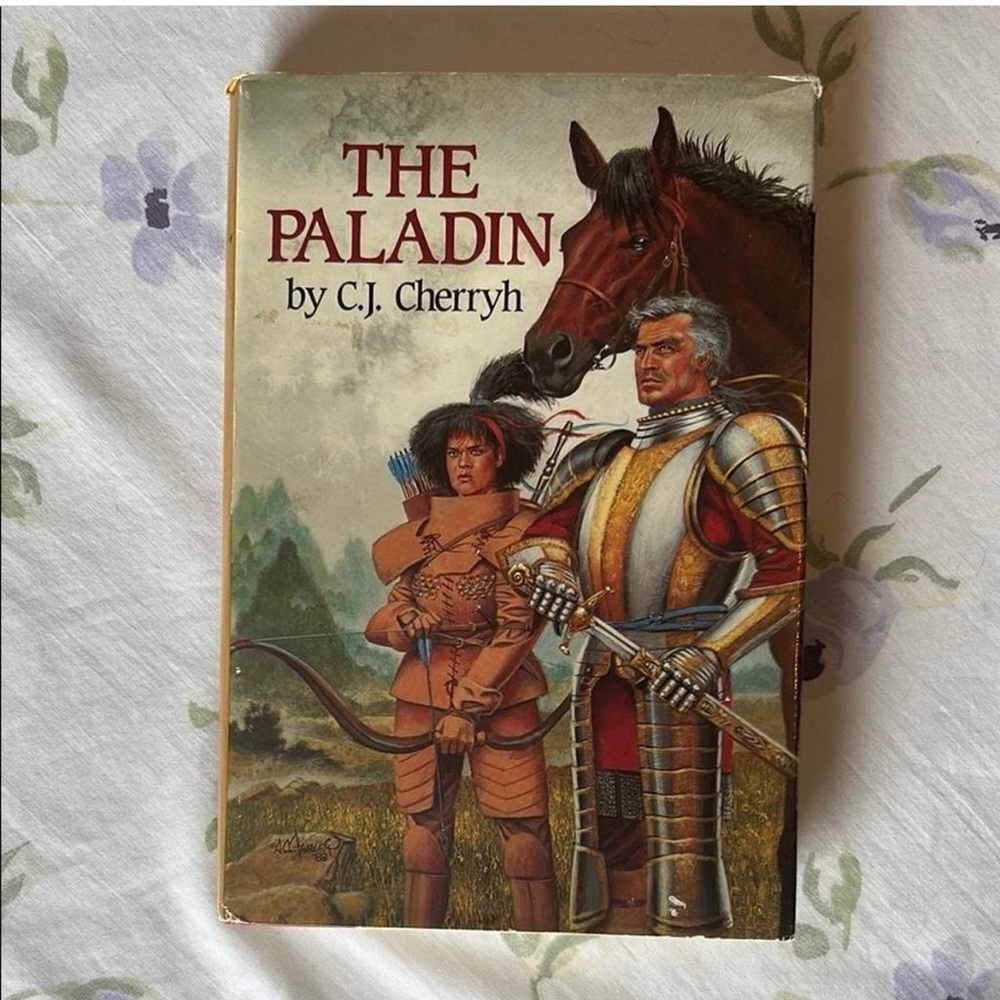 Whimsigoth 80s Vintage Academia The Paladin  Fantasy Book